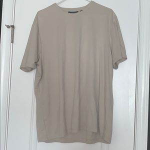 Perry Ellis Tan T-Shirt